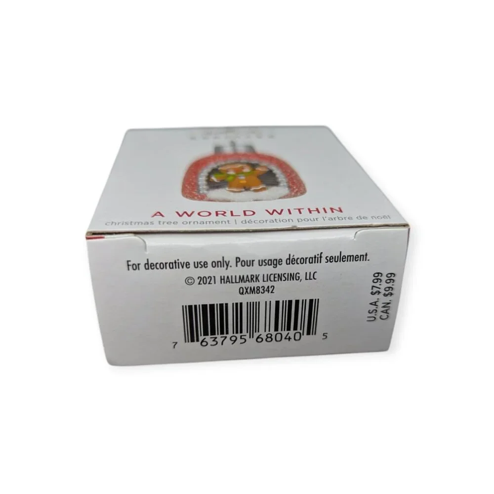 2021 Hallmark A World Within 7th in the World Within Series Mini Ornament